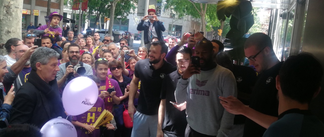 QUART DE FINALE LIGUE DES CHAMPIONS : FC BARCELONE - HBC NANTES - Dole Atlantic